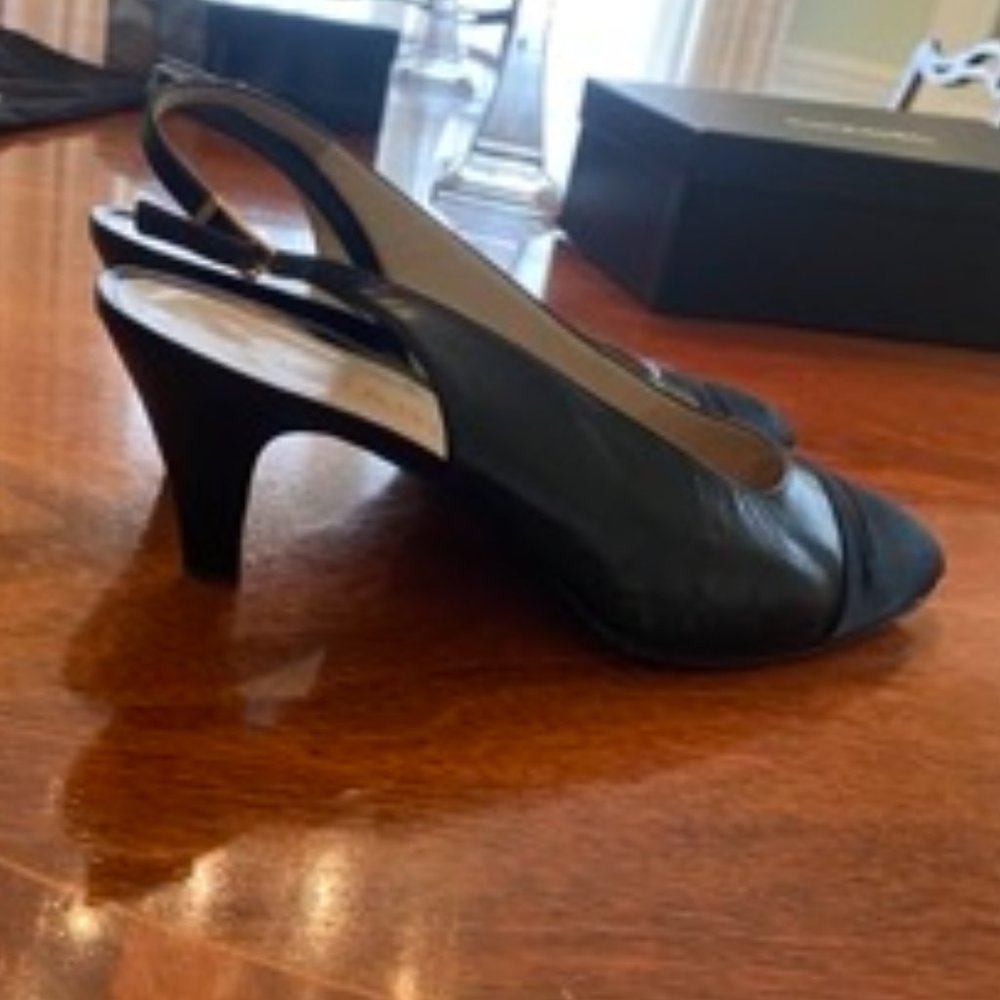 Chanel Slingbacks -- 1990s Vintage